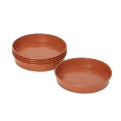 Castorama 5 Soucoupes Plastique Pour Pot Verve Lei ø13 Cm