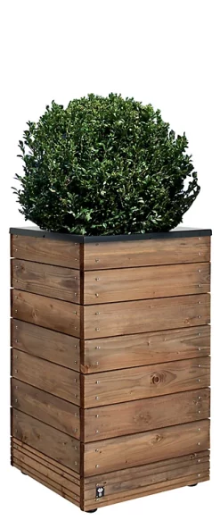 Castorama Bac Carré Haut Bois Jardipolys Collectors 63L