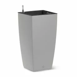 Castorama Bac Carré Poetic Casa Mat 30 Gris Soie 29,9 X 29,9 X H.57,4 Cm