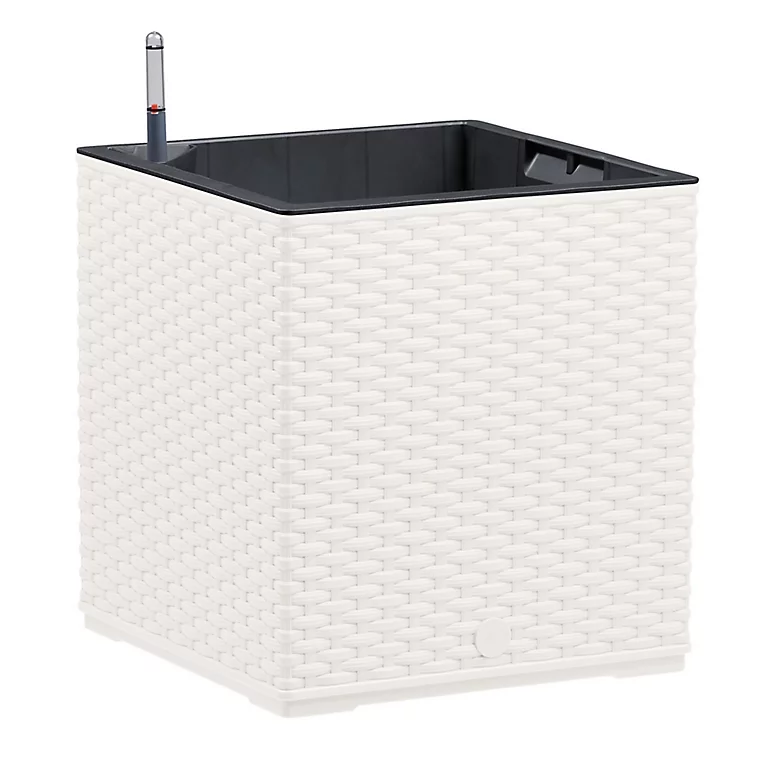 Castorama Bac Carré Poetic Casa Mesh 30 Blanc 29,9 X 29,9 X H.31,3 Cm