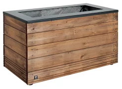 Castorama Bac Rectangle Bois Jardipolys Collectors 179L