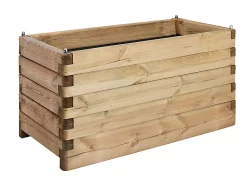 Castorama Bac Rectangle Bois Jardipolys Oléa 100L