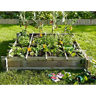 Castorama Carré Potager Hillhout 100 X 100 X H.20 Cm