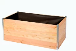 Castorama Carré Potager Mon Petit Potager Design 75 X 35 X H.36 Cm