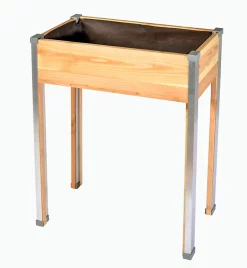 Castorama Carré Potager Sur Pieds Mon Petit Potager Design PM 65 X 30 X H.80 Cm