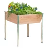 Castorama Carré Potager Sur Pieds Mon Petit Potager Design PM 65 X 60 X H.80 Cm