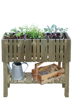 Castorama Carré Potager Surélevé Jardipolys Vertikal (petit Modèle)