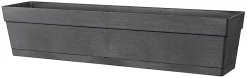 Castorama Jardinière à Réserve D'eau Deroma Save R Anthracite 78 X 16 X H.17 Cm