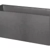 Castorama Jardinière Basalte Eda Anthracite 99,5 X 39,5 X H.43,5 Cm