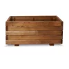 Castorama Jardinière Bois Blooma Bopha Marron 80 X 40 X H.35 Cm