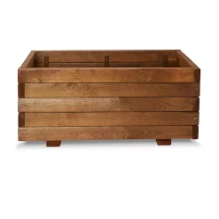 Castorama Jardinière Bois Blooma Bopha Marron 80 X 40 X H.35 Cm
