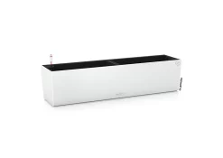 Castorama Jardinière Lechuza Color Blanc 80 X 19 X H.19 Cm