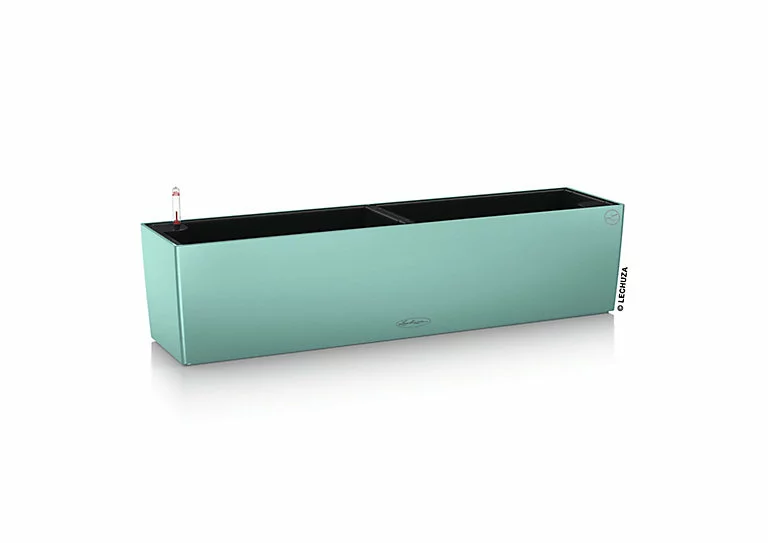 Castorama Jardinière Lechuza Color Vert Pastel 80 X 19 X H.19 Cm