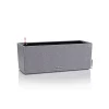 Castorama Jardinière Lechuza Stone Gris Pierre 50 X 19 X H.19 Cm