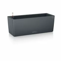 Castorama Jardinière Plastique LECHUZA Balconera Color Gris 50 X 19 X H.19 Cm