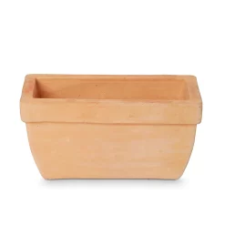 Castorama Jardinière Terre Cuite Blooma Mali Effet Blanchi 30 X 15 X H.15 Cm