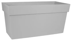 Castorama Jardinière Toscane Gris Clair 80 X 30 X H.40 Cm