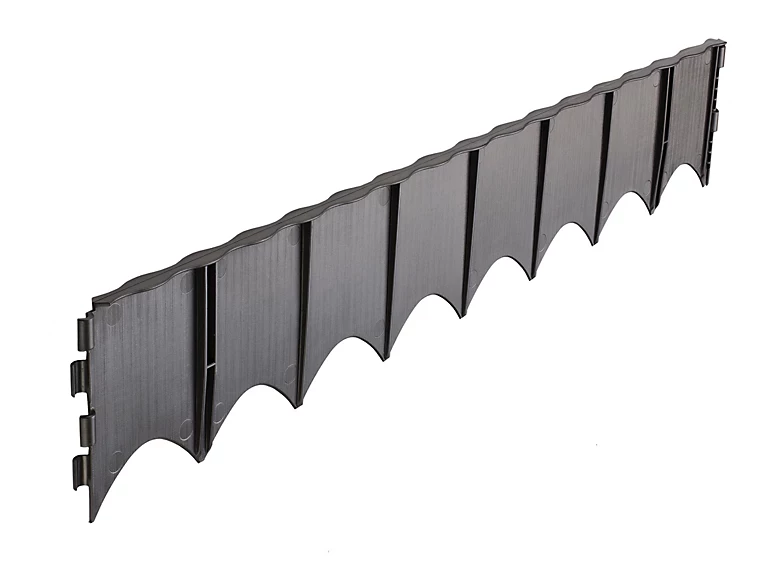 Castorama Lot De 6 Bordures De Jardin Garantia Edgar 75 X 13 Cm