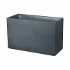 Castorama Muret Polypropylène Eda Graphit Anthracite 40 X 100 X H.60 Cm