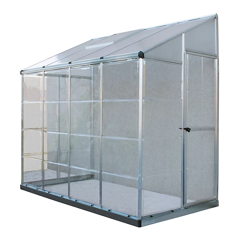 Castorama Serre Adossée Palram Lean To 239 X 121 Cm