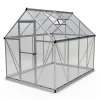 Castorama Serre Aluminium Et Polycarbonate Palram Harmony 4,5 M²