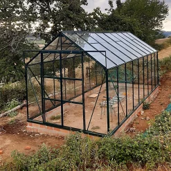 Castorama Serre En Verre Lams Laurus Anthracite 14,40m²