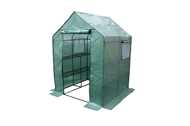 Castorama Serre Souple 2,1m² + 8 étagères