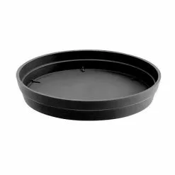 Castorama Soucoupe Pot Zen En Polypropylène Gris Foncé ø 40 Cm