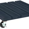 Castorama Support Roulant Pour Plante Roul'Bac Bois Anthracite 40 X 40 Cm