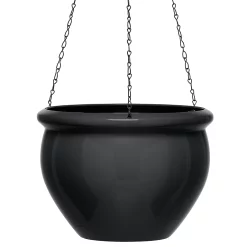 Castorama Suspension Poetic Siena Nobile 26 Anthracite Ø26,5 X H.19,5 Cm