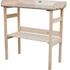 Castorama Table De Rempotage En Bois Avec Plateau En Zinc