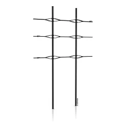 Castorama Treillis Pour Jardinière Lechuza Trio Cottage Noir 30