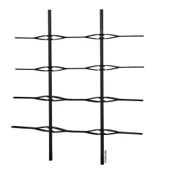 Castorama Treillis Pour Jardinière Lechuza Trio Cottage Noir 40